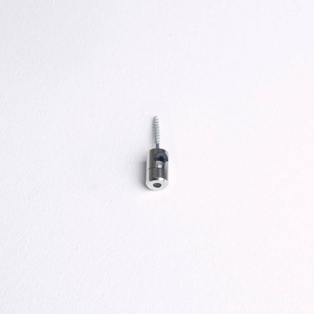 Loftbeslag 12V / 1 stk, satin chrom