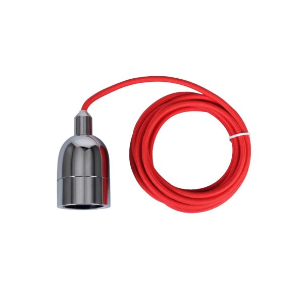 Paso E27 suspension, red-crome