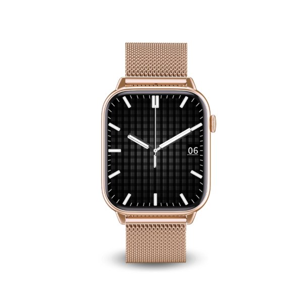  Garrda Alva GD11 smartwatch, guld/rosa mesh