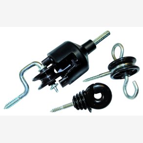 Hestehegn Isolator skruetrkker Multi 1 stk sort