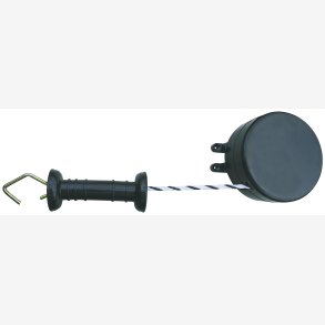 Hestehegn Ledhndtag med automatisk oprul 6mm el-reb