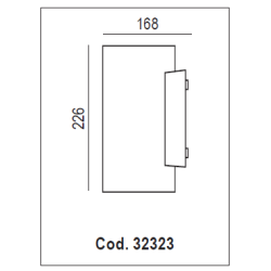 Maga W LED 4000K 2x20W 3800lm