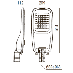 Sempione LED 95W 4K IP66 - 14250lm