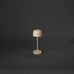 Lille mini bordlampe USB 2200K/2700K d�mpbar Sand