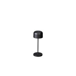 Lille mini bordlampe USB 2200K/2700K d�mpbar Sort