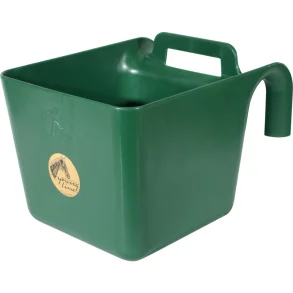  Fodertrug Stvne hest 11 liter mrkegrn