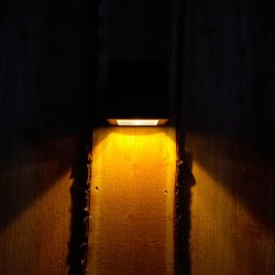 Kube solcelle lamper 2 stk