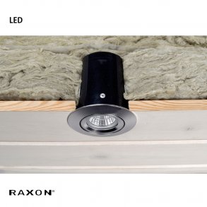 Derive Tahiti puls LD600 SafeSpot LED, alu - Indbygningslamper / downlights - RAXON