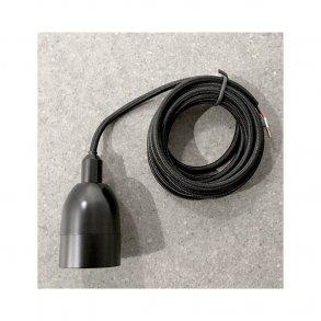 P1 E27 ophng 240V RX-PRO, sort