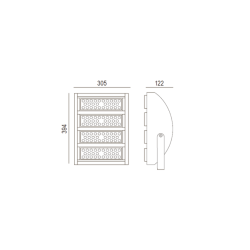 Lampo 4 240W LED udendrs