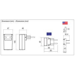 SPINA-PLUG JOLLY DIM-15W