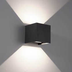 Funkis 10 Kube LED 3K IP65, sort