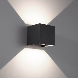 Funkis 12 Kube LED 3K IP65, sort