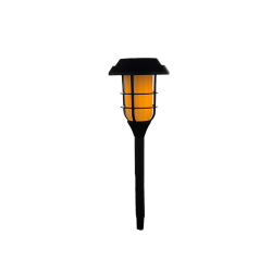Flamme solcellelampe p spyd 1 stk